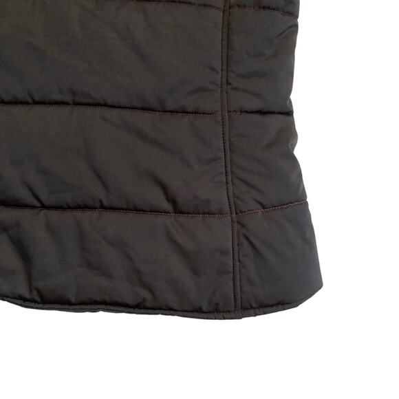 Ariat Black Soft Shell Fitted Polyester Full Zip Outdoors Puffy Vest Size Medium - Picture 14 of 16